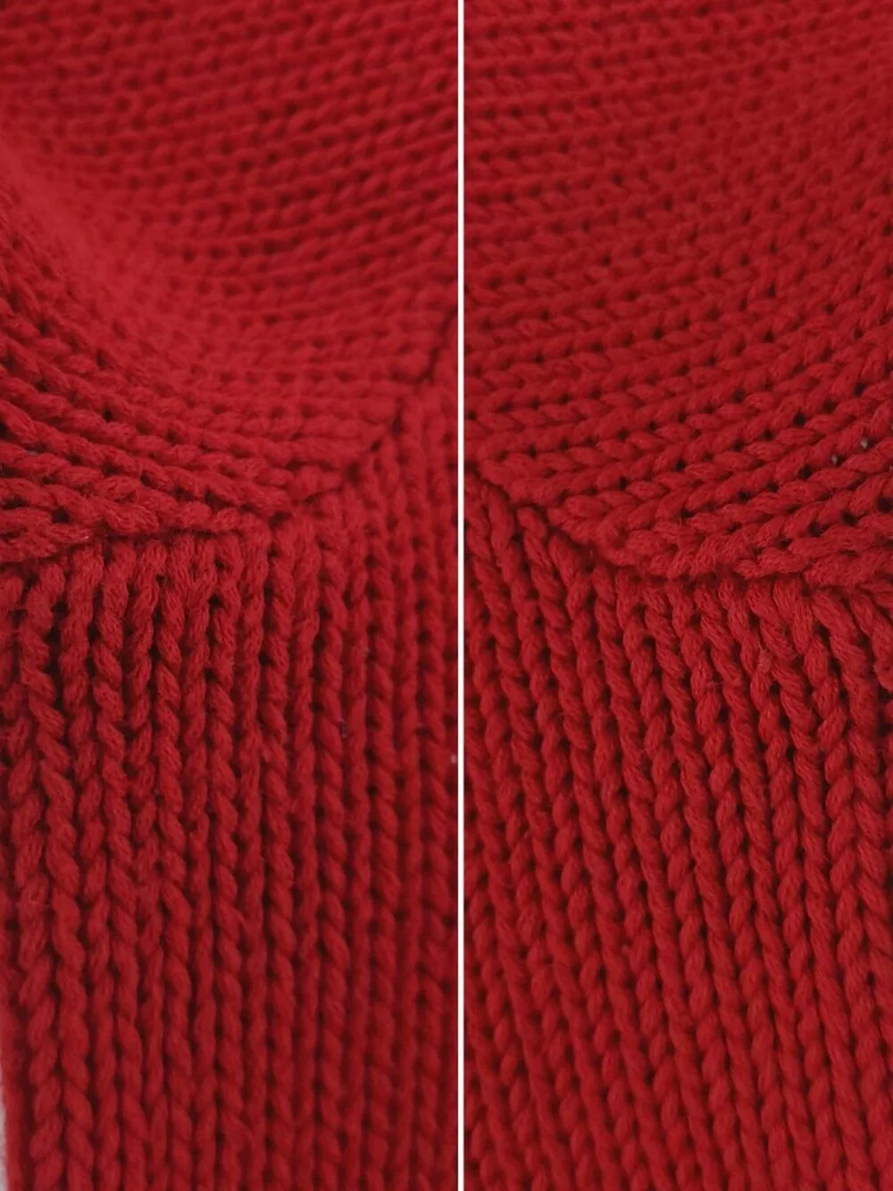 Polo Ralph Lauren Vintage Sweater Pony Knit 100% Cotton Red Men's Large